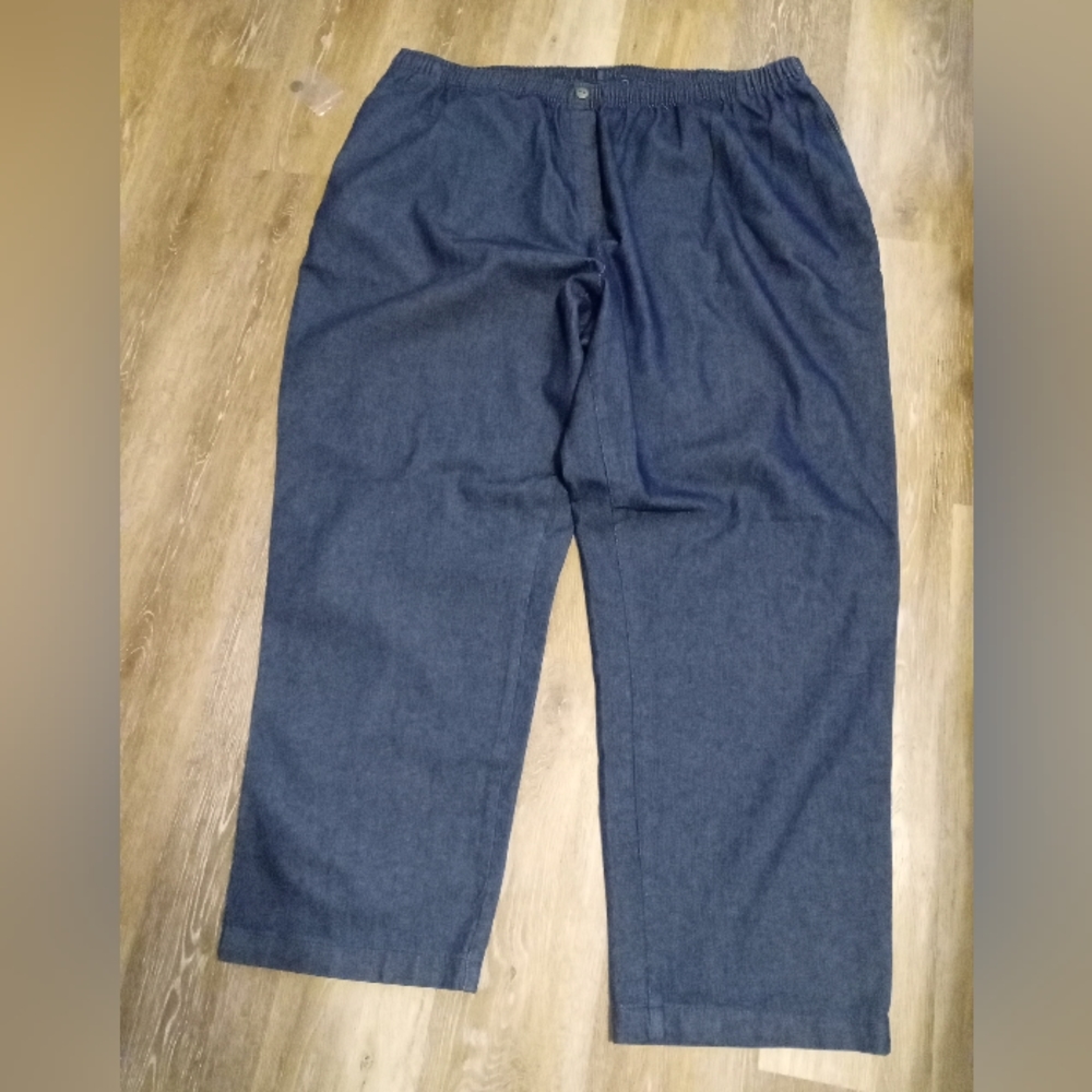 Woman Within size 30w denim pants new #430